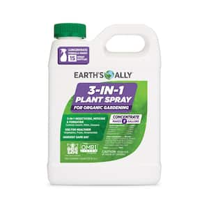 1 qt. Concentrate Insecticide, Miticide, Fungicide 3-in-1 Plant Spray
