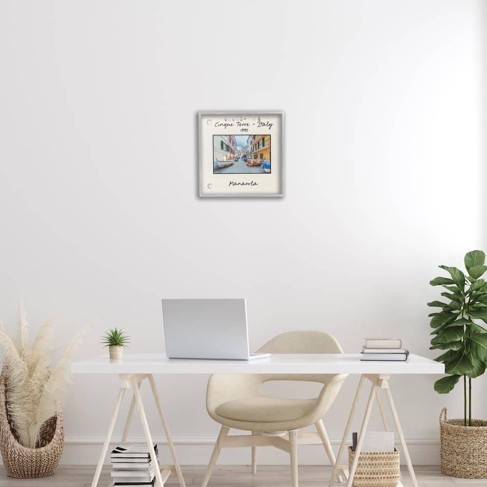 Vintage Travel Italy View by Danita Delimont Gray Framed Architecture Giclee Art Print 17 in. x 17 in. price history on PriceWatchPro