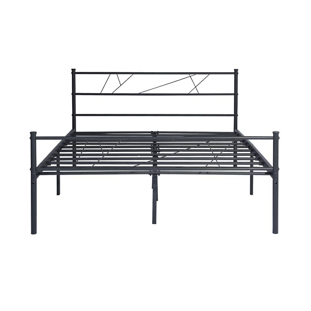 Black Full Size Metal Bed Frame For Adult And Children MH-W80932698 ...