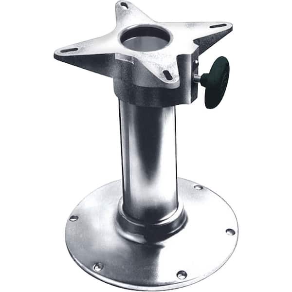 Garelick 2-7/8 in. Dia. x 18 in. Fixed Height Smooth Stanchion Seat Base