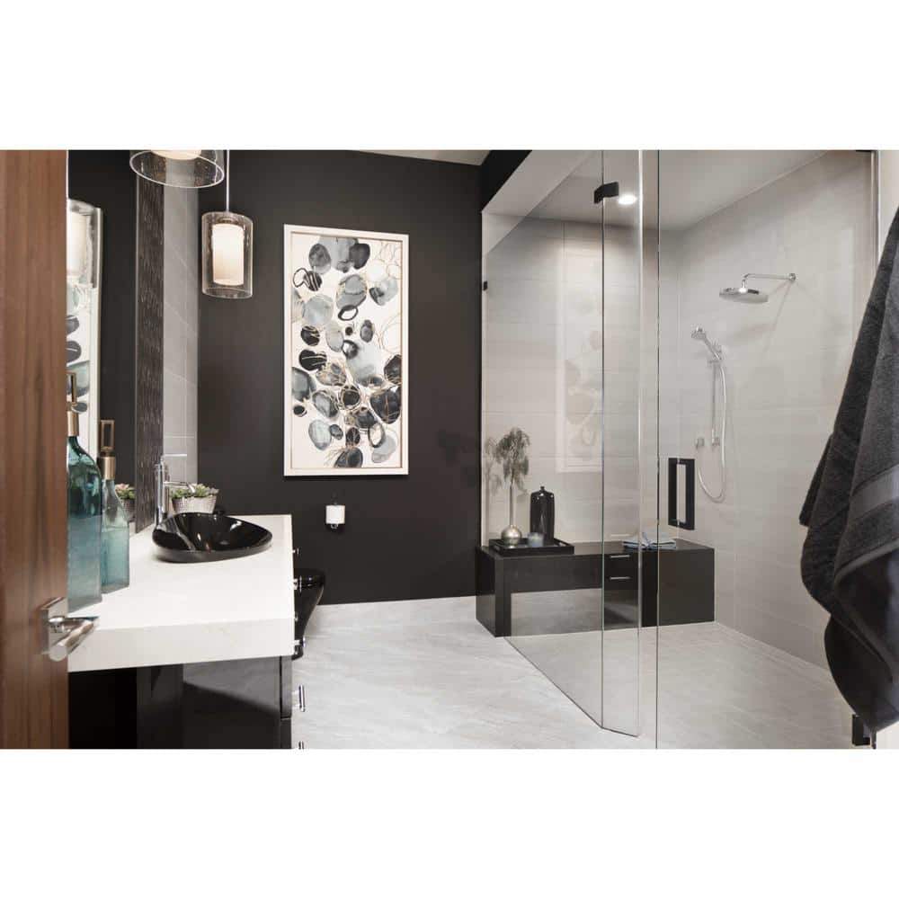Polished Chrome Double Glass Mini Pendant Light