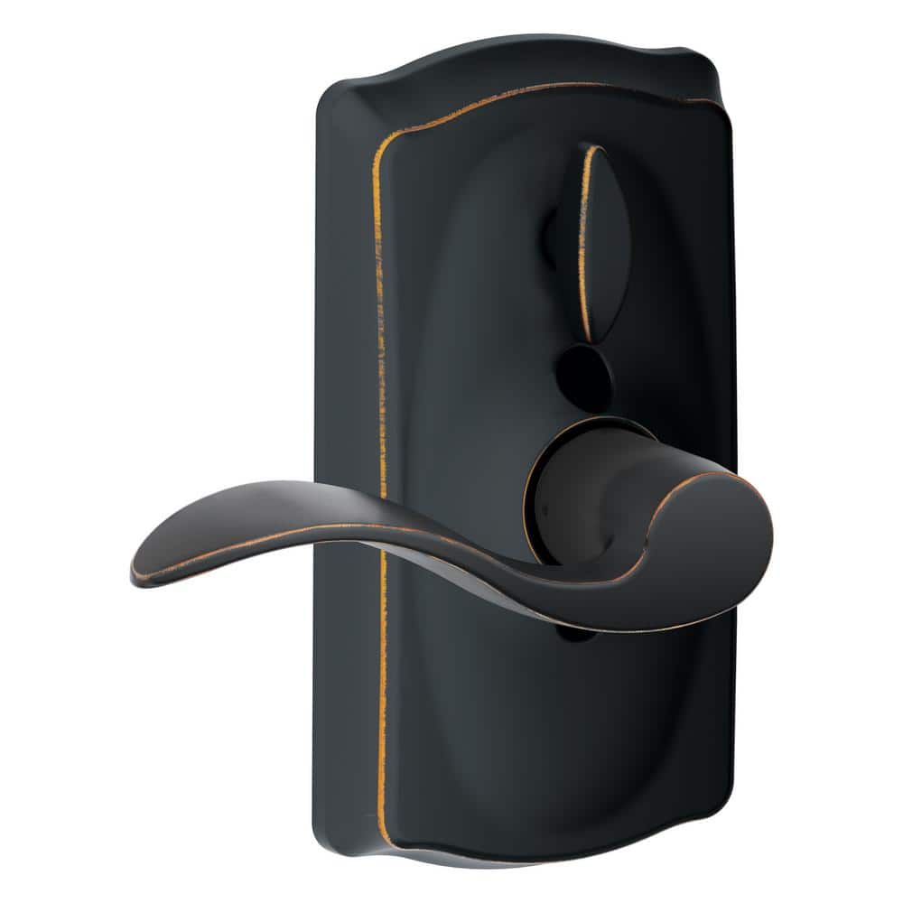 Aged Bronze Electronic Keypad Entry Lever Lock