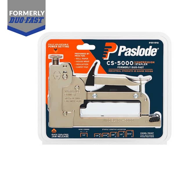 Paslode CS-5000 1/2 in. Heavy-Duty Compression Stapler (1-Piece) 1011910 -  The Home Depot