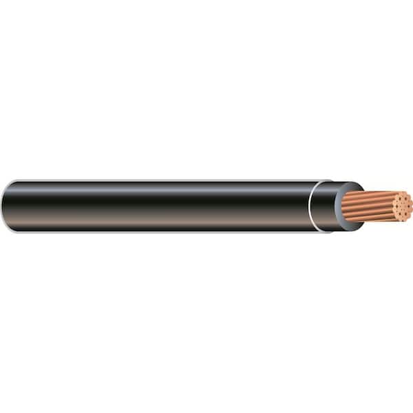 Southwire (By-the-Foot) 6 Black Stranded CU SIMpull THHN Wire