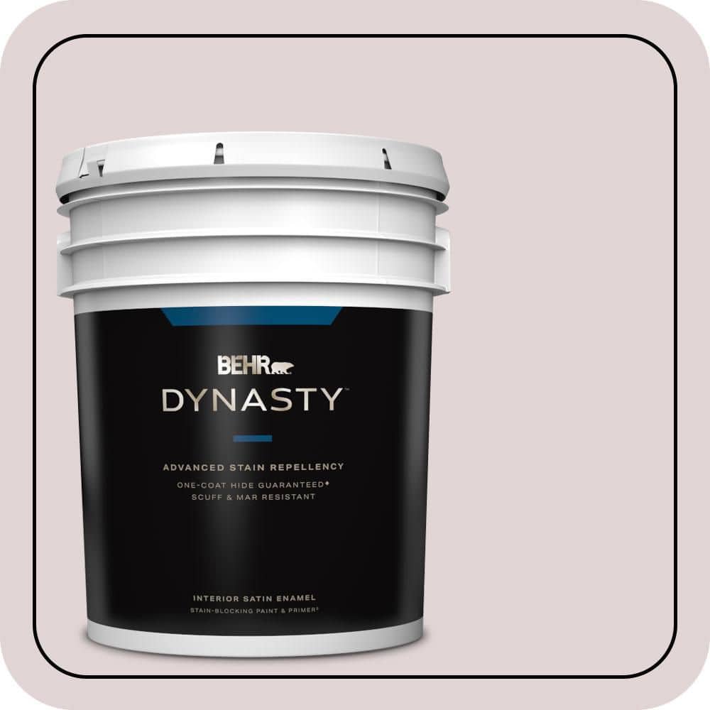 5 gal. #N120-2 Razzberry Fizz Satin Enamel Interior Stain-Blocking Paint & Primer price history on PriceWatchPro