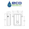 EcoSmart ECO 11 Calentador de agua eléctrico sin tanque, 13KW a 240 voltios  con tecnología patentada de modulación automática