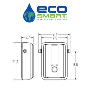 ECO 8 Tankless Electric Water Heater 8 kW 240 V