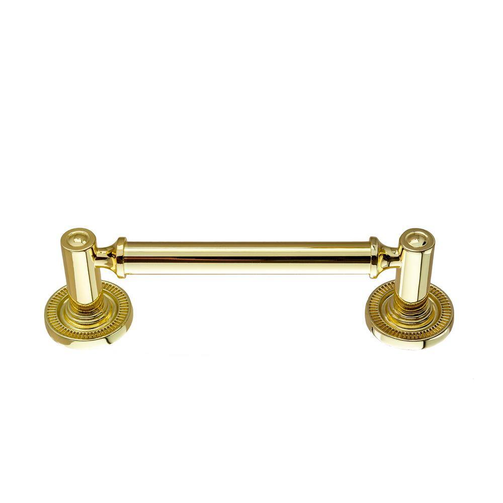 Minted Polished Gold 4" Bar Pull with Mounting Hardware
