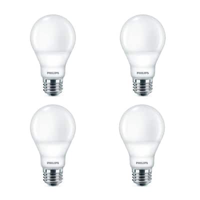 15,000 Hour Lifetime 16-Pack Dimmable A19 LED Light Bulb Basics 60 Watt Equivalent Soft White 