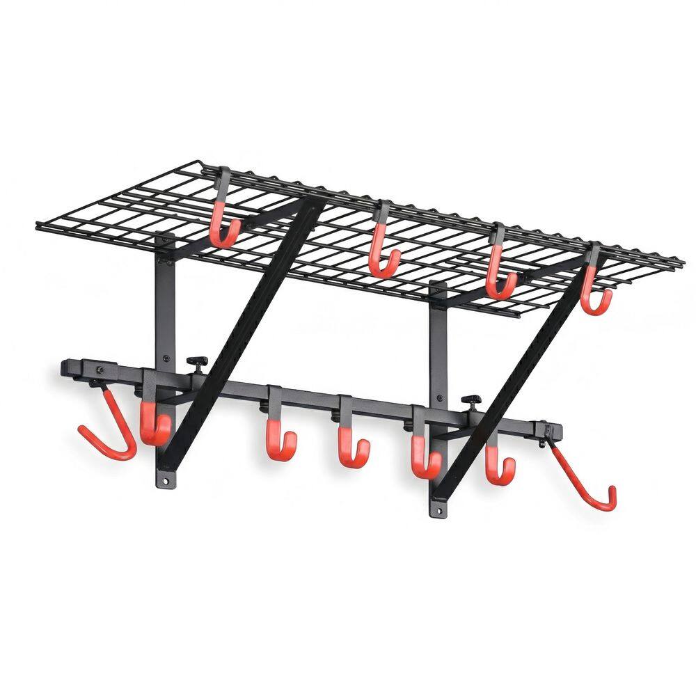 2-Bike Garage Wall Shelving Organizer with Vertical Bike Hangers price history on PriceWatchPro