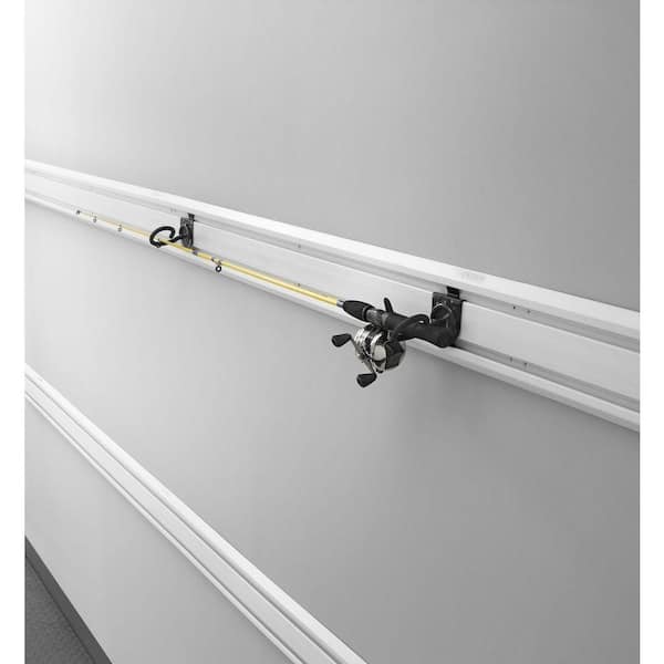 Gladiator Fishing Rod Holder Garage Hook for GearTrack or GearWall (2-Pack)  GAWVXXFHTH - The Home Depot