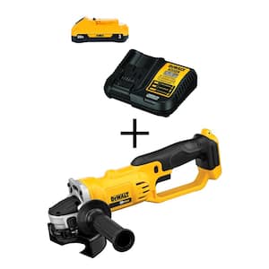 20-Volt MAX Cordless 4-1/2 in. to 5 in. Grinder, (1) 20-Volt 3.0Ah Battery & Charger