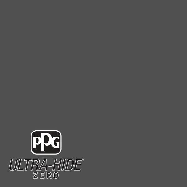 PPG 1 gal. #HDPCN65U Ultra-Hide Zero Grey Metal Satin Interior Paint