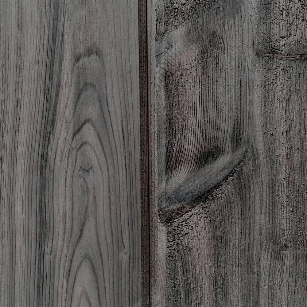 Dingewood 1 in. x 6 in. x 8 ft. Aged Barrel, Cedar Tongue and Groove, Rever