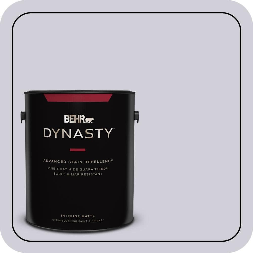 1 gal. #660E-2 Purple Essence Matte Interior Stain-Blocking Paint & Primer