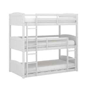 Alexis Twin Bunk Bed, White