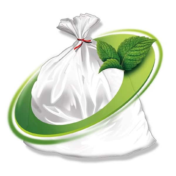 Mint-X 60 Gal. 38 in. x 58 in. 1.3 Mil Clear Rodent Repellent Trash Bags (100-Count)