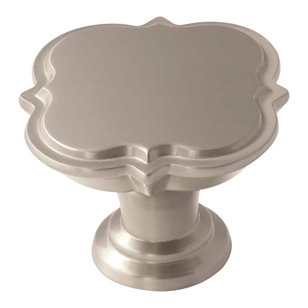 Grace Revitalize 1-3/4 in. (44mm) Traditional Satin Nickel Novelty Cabinet 