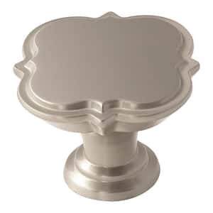 Grace Revitalize 1-3/4 in. (44mm) Traditional Satin Nickel Novelty Cabinet Knob