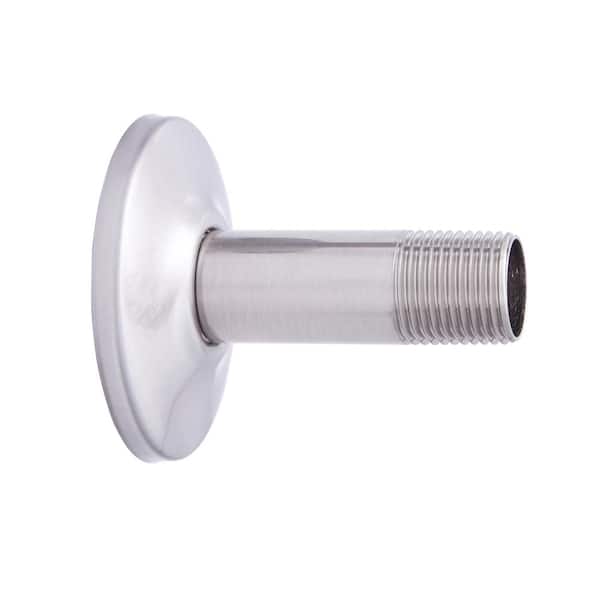 Dyconn 3 In Straight Shower Arm And, Brushed Nickel Shower Arm Extension