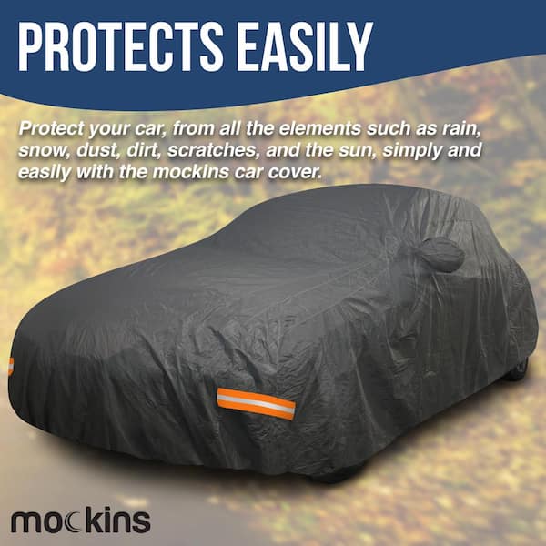 Mockins Extra Thick Heavy-Duty Waterproof Car Cover - 250 g PVC