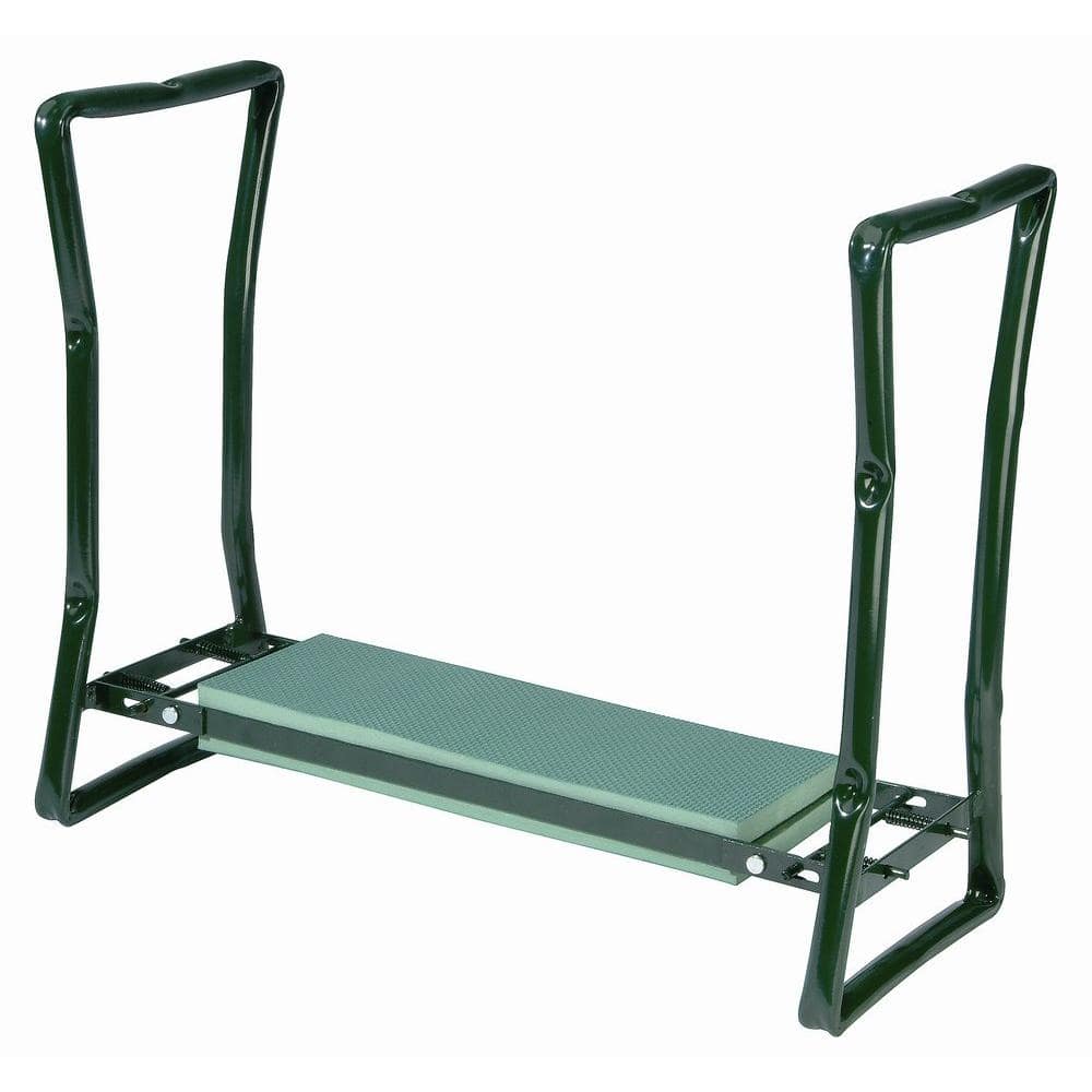 Angeles Home 23 in. Folding Garden Kneeler and Seat Bench