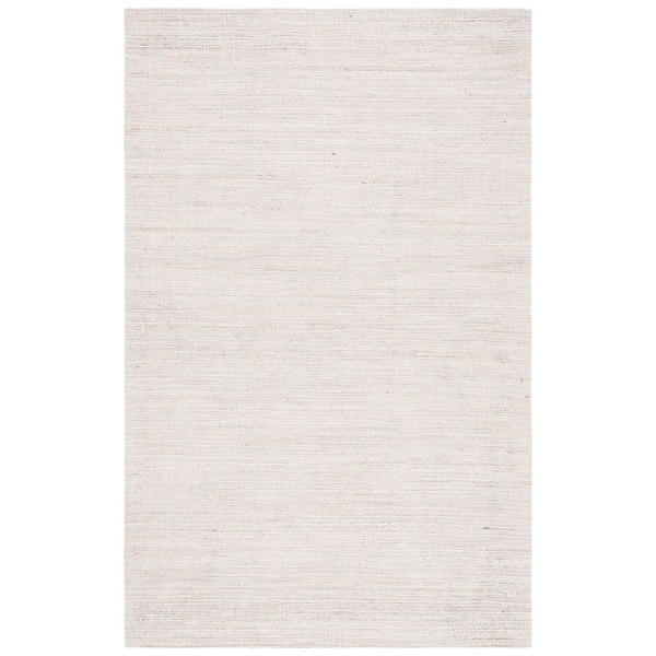 Cape Cod 6 ft. x 9 ft. Bleach/Ivory Textured Area Rug