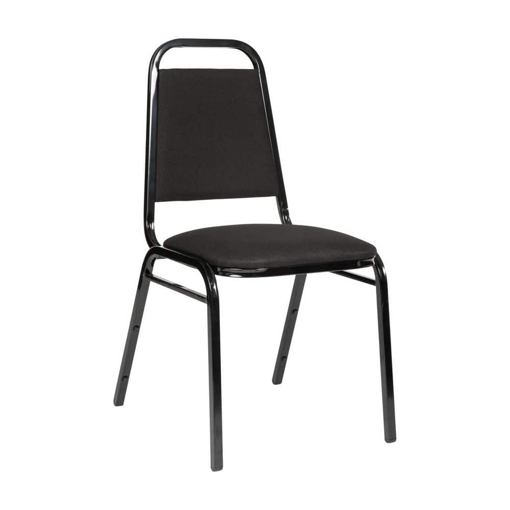 Hercules Black Frame Fabric Trapezoidal Back Stacking Banquet Chair price history on PriceWatchPro
