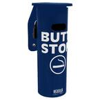 96 cu. in. Blue Side Mounted Ash Receptacle