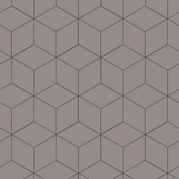 Merola Tile Rhombus Smooth Black 5-1/2 in. x 9-1/2 in. Porcelain Floor and Wall Tile (11.4 Sq. ft./Case)