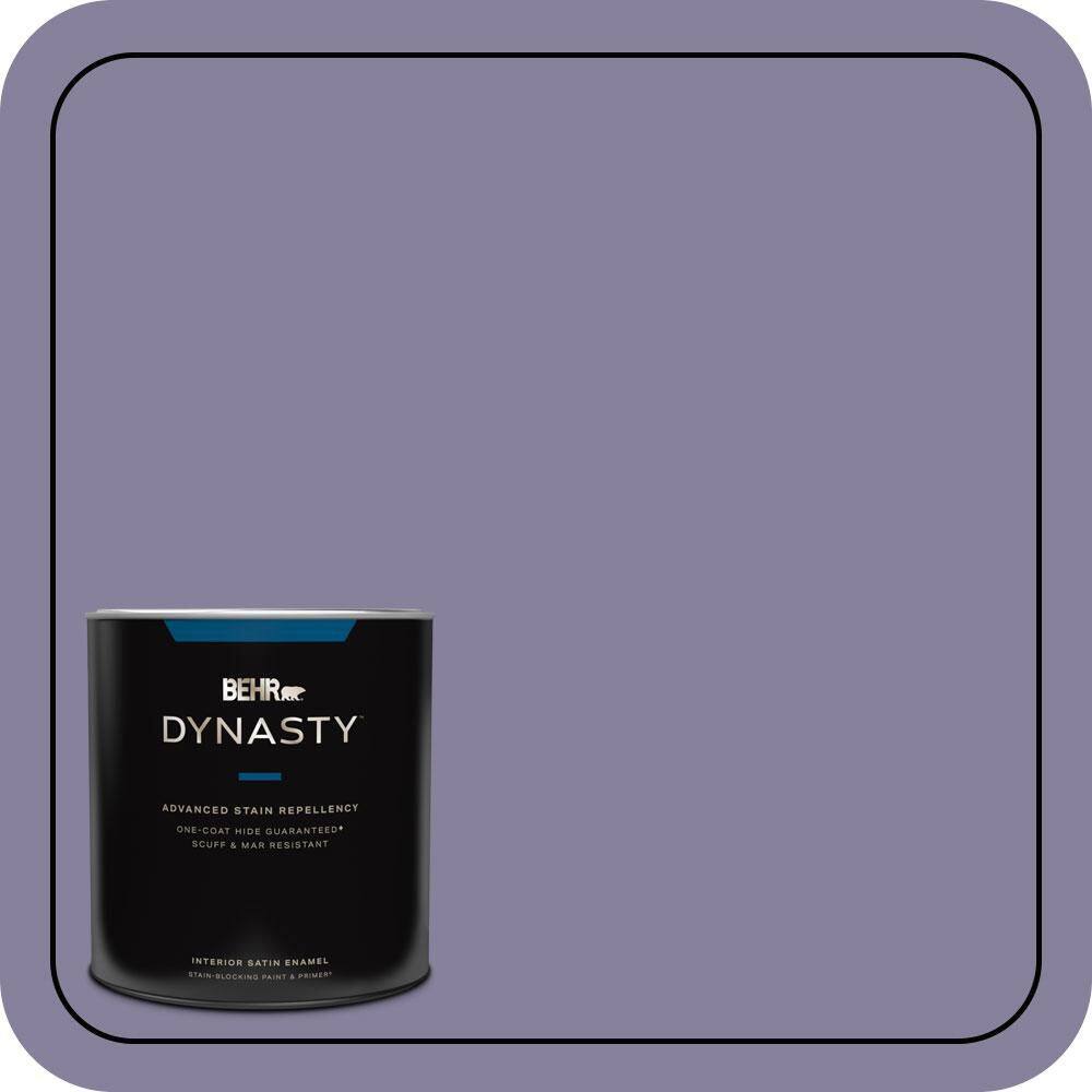 1 qt. #S570-5 Live Jazz One-Coat Hide Satin Enamel Interior Stain-Blocking Paint & Primer price history on PriceWatchPro