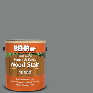 1 gal. #6795 Slate Gray Solid Color House and Fence Exterior Wood Stain