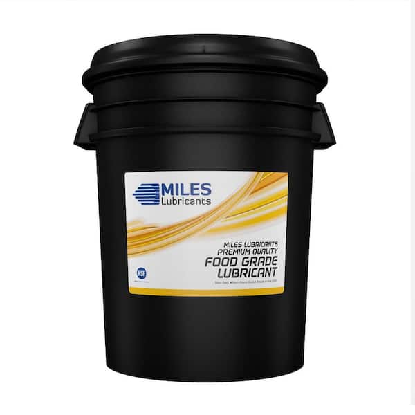 Miles Lubricants Miles-Advanced Fg Comp Oil 68 - 5 Gal. Food Grade-Synthetic Rotary Compressor H-1 Registered Fluid