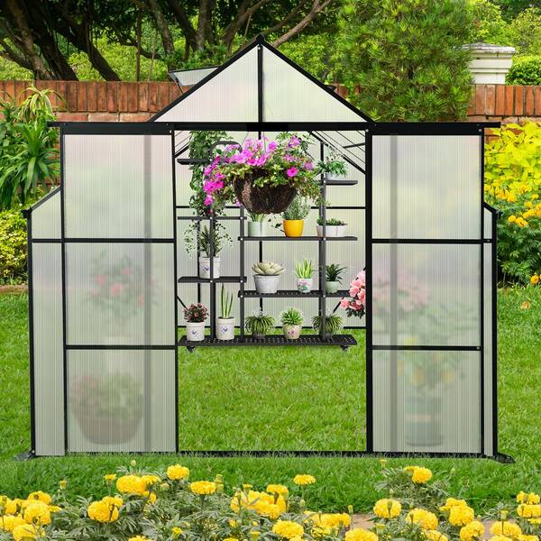 121.25 in. W x 94.5 in. D x 89.5 in. H Outdoor Aluminum Heavy Duty
