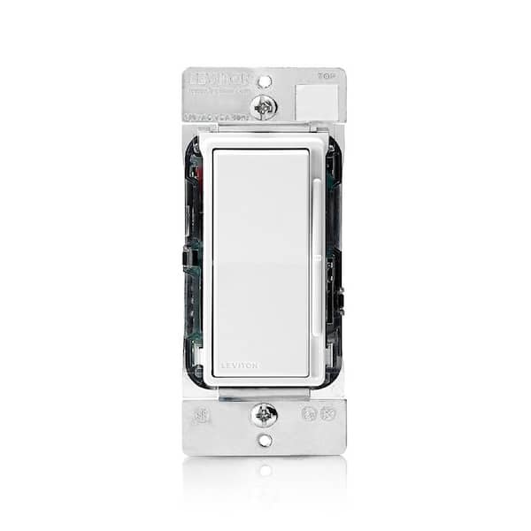 Decora Slide Dimmer Switch for Fluorescent Mark 10 Ballasts - White DSX12-70Z