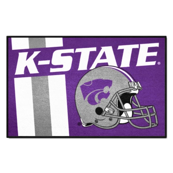 FANMATS NCAA Kansas State University Purple 2 ft. x 3 ft. Area Rug