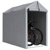Tozey 3.1 ft. x 5.8 ft. Gray Portable Carport Canopy, Storage Shed T-PS22-0058-GY