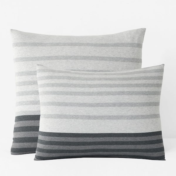 Company Cotton Jersey Knit Stripe Sham