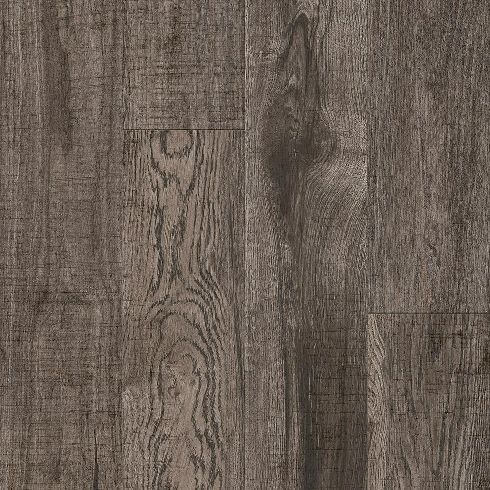Armstrong American Home Hickory Greige Twist 6.5 in. x 48 in. Glue Down  Luxury Vinyl Plank (34.66 sq. ft. / case) K100064P