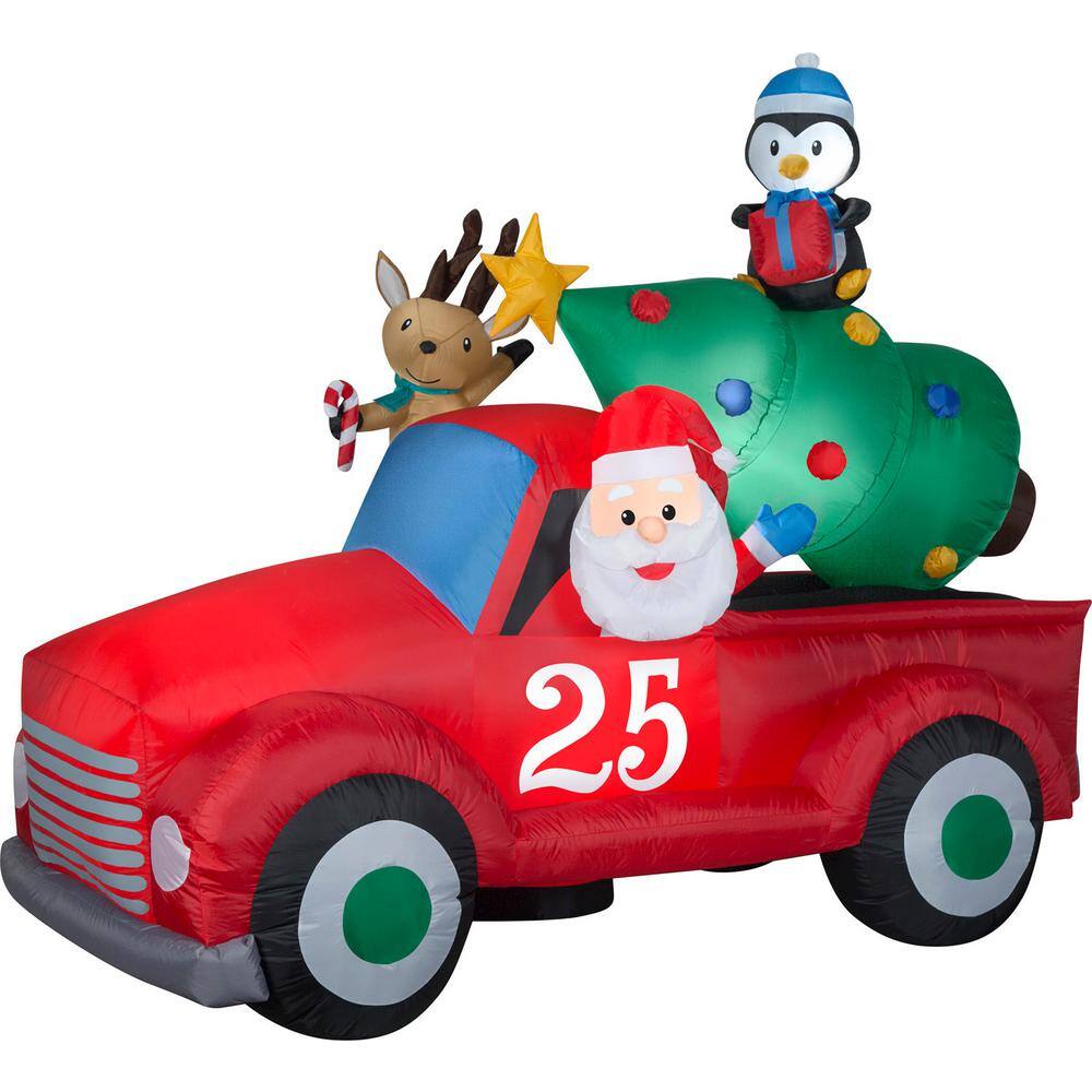 6 ft. Christmas Vintage Truck