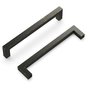 Skylight Collection Pull 5-1/16 in. (128 mm) Center to Center Vintage Bronze Finish Modern Zinc Bar Pull (1-Pack)