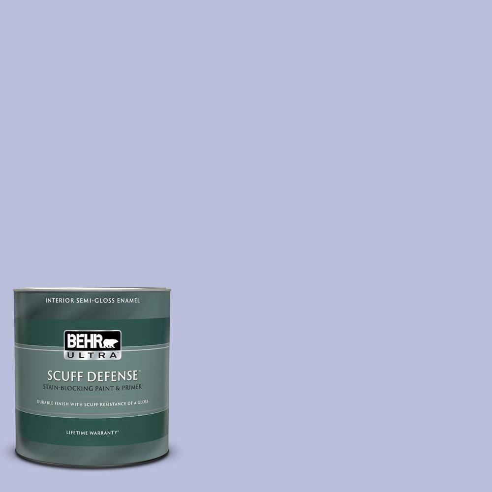 BEHR ULTRA 1 qt. 620A3 Rhapsody Lilac Extra Durable SemiGloss Enamel