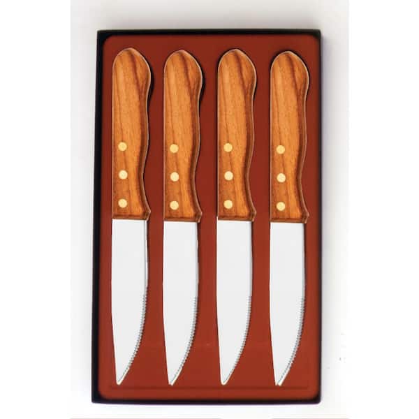 Utica Cutlery Co. Utica Cutlery Company Rosewood Handle 4 pc Steak Knife Set