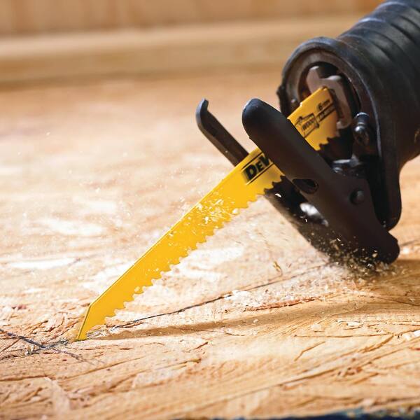 DEWALT 16-Piece Bi-Metal Reciprocating Saw Blade Set With Case - For Wood, Metal, Demolition, ToughCase Included