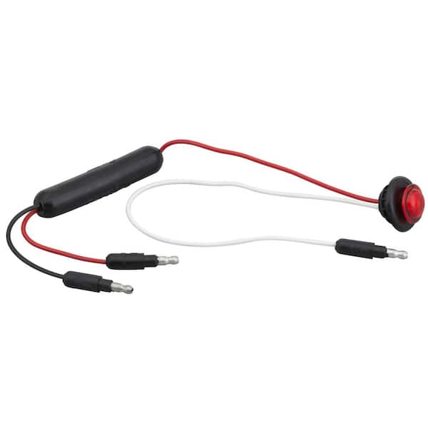 Grote Dual Intensity MicroNova Dot LED Clearance Marker Light with Grommet-Red