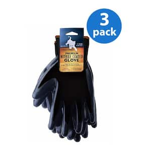 Premium Smooth Finish Nitrile Coated Glove (3-Pair Value Pack)