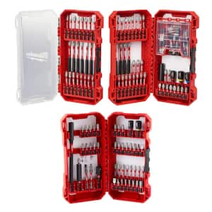 SHOCKWAVE Impact-Duty Alloy Steel Screw Driver Bit Set (145-Piece)