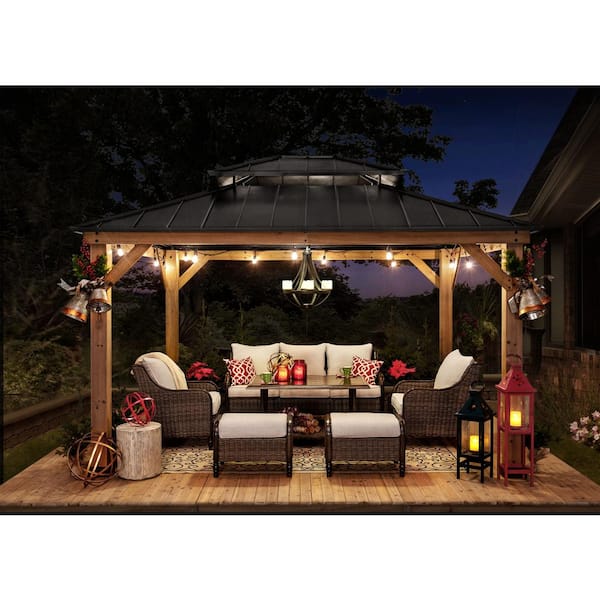 home depot gazebo 10x12