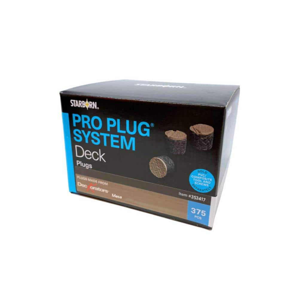 Voyage Mesa Brown Composite Deck Board Plugs (375-pieces) price history on PriceWatchPro