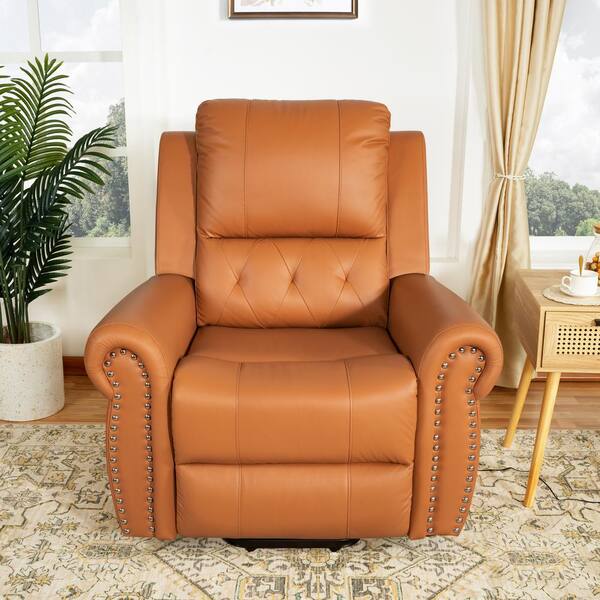 MAYKOOSH Caramel Deluxe Adjustable Power Lift Recliner Chair for